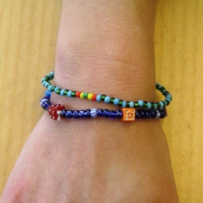 Armbnd til brn. Fra Mali.